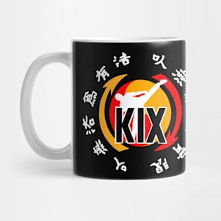 KIX Martial Arts Logo Back Shirt Mug